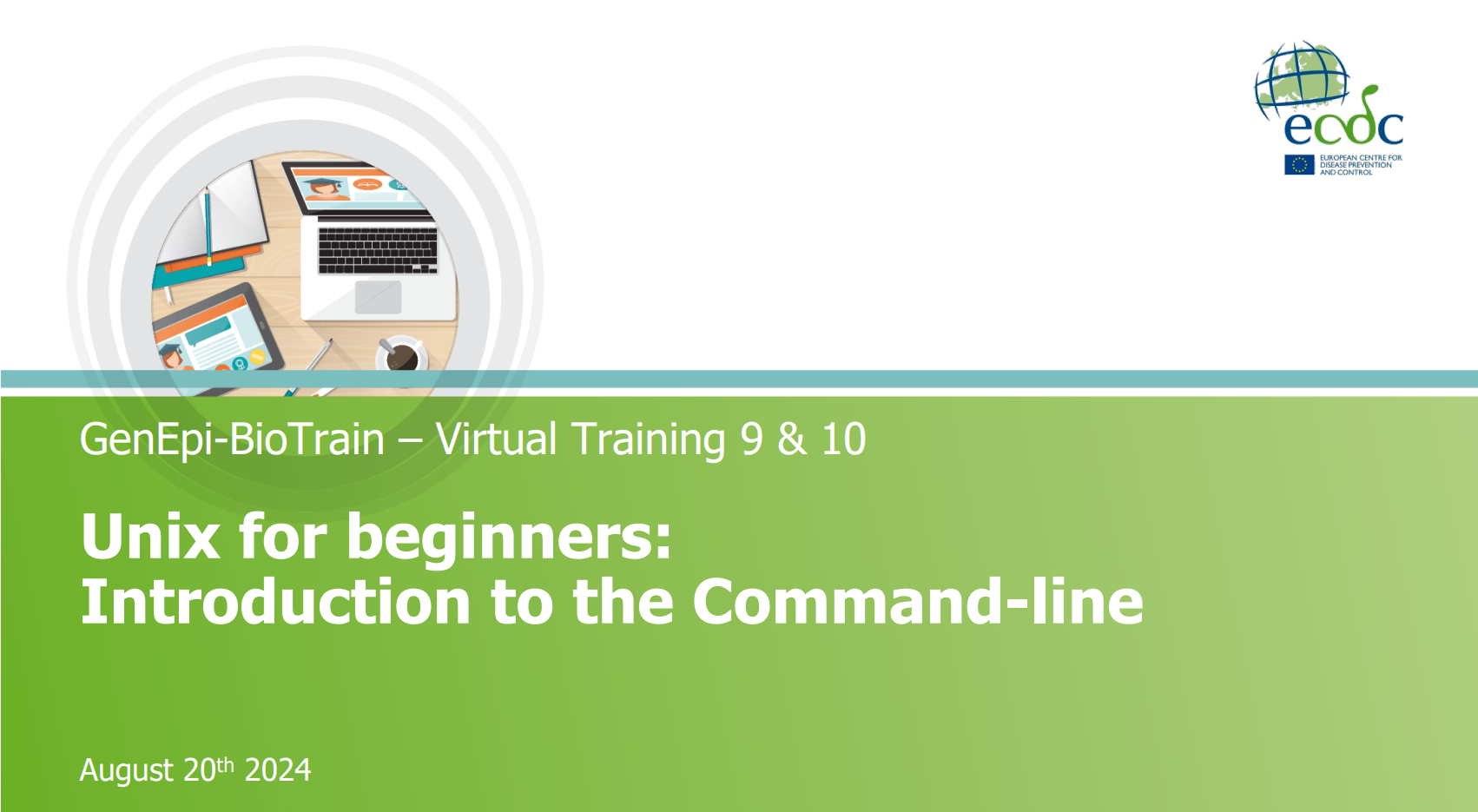 cover slide - shortcut to play the recording